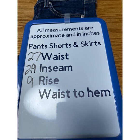 Rag & Bone Womens Dark Wash Mid Rise Skinny Jeans Size 26 - Picture 11 of 11